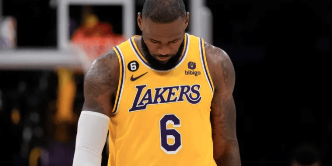 LeBron James considera el retiro de la NBA tras eliminación de los Lakers