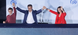 Triunfo arrollador de la derecha en elecciones en España