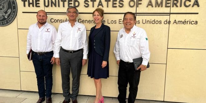 El gobernador y la cónsul de Matamoros trabajan para evitar caos migratorio El gobernador y la cónsul de Matamoros trabajan para evitar caos migratorio