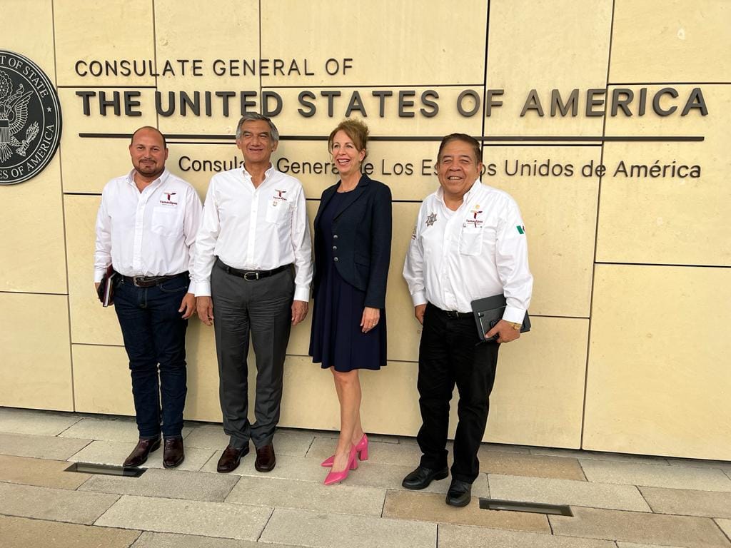 El gobernador y la cónsul de Matamoros trabajan para evitar caos migratorio