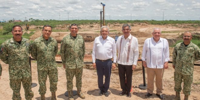 Llega AMLO a Nuevo Laredo