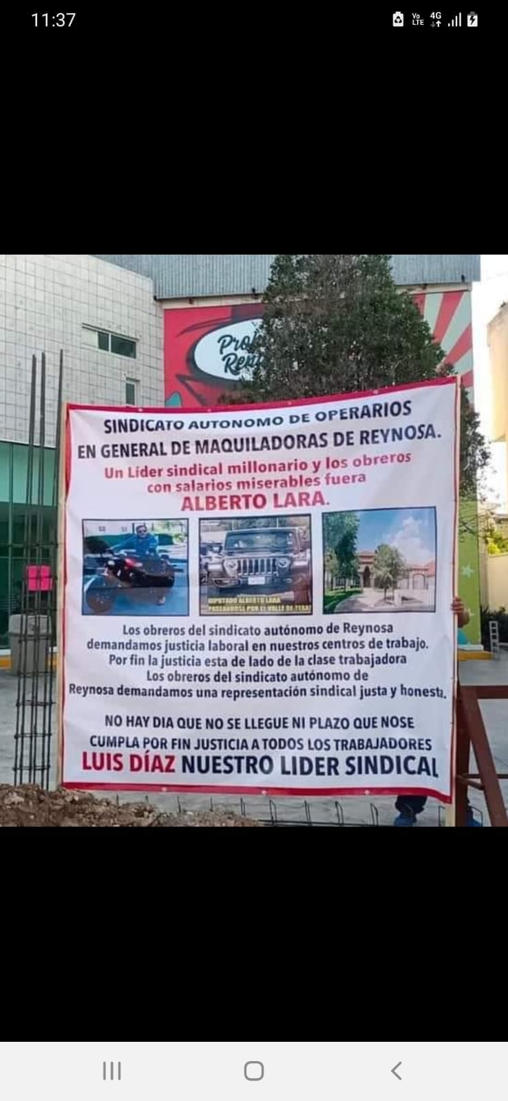 Regresa conficto sindical en Reynosa