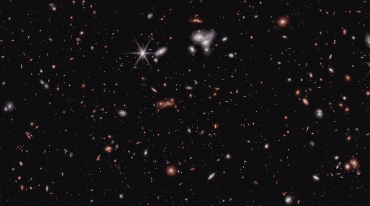 El telescopio James Webb detecta el agujero negro supermasivo activo más distante