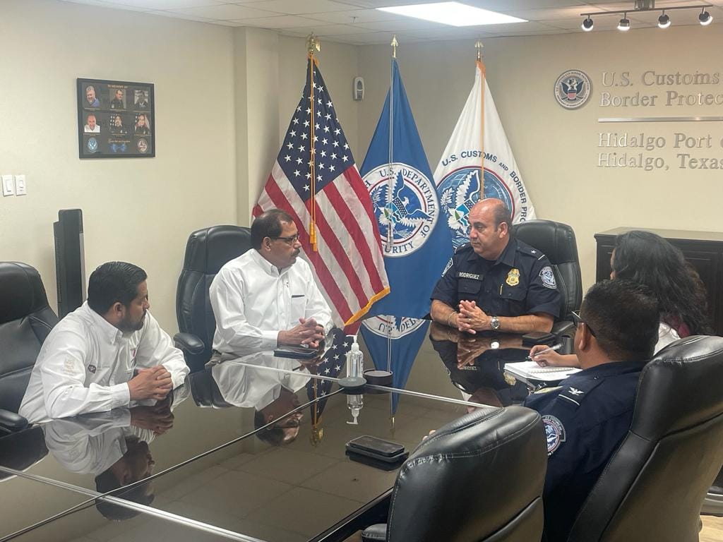Se reunió Instituto Tamaulipeco del Migrante con Aduanas de EEUU