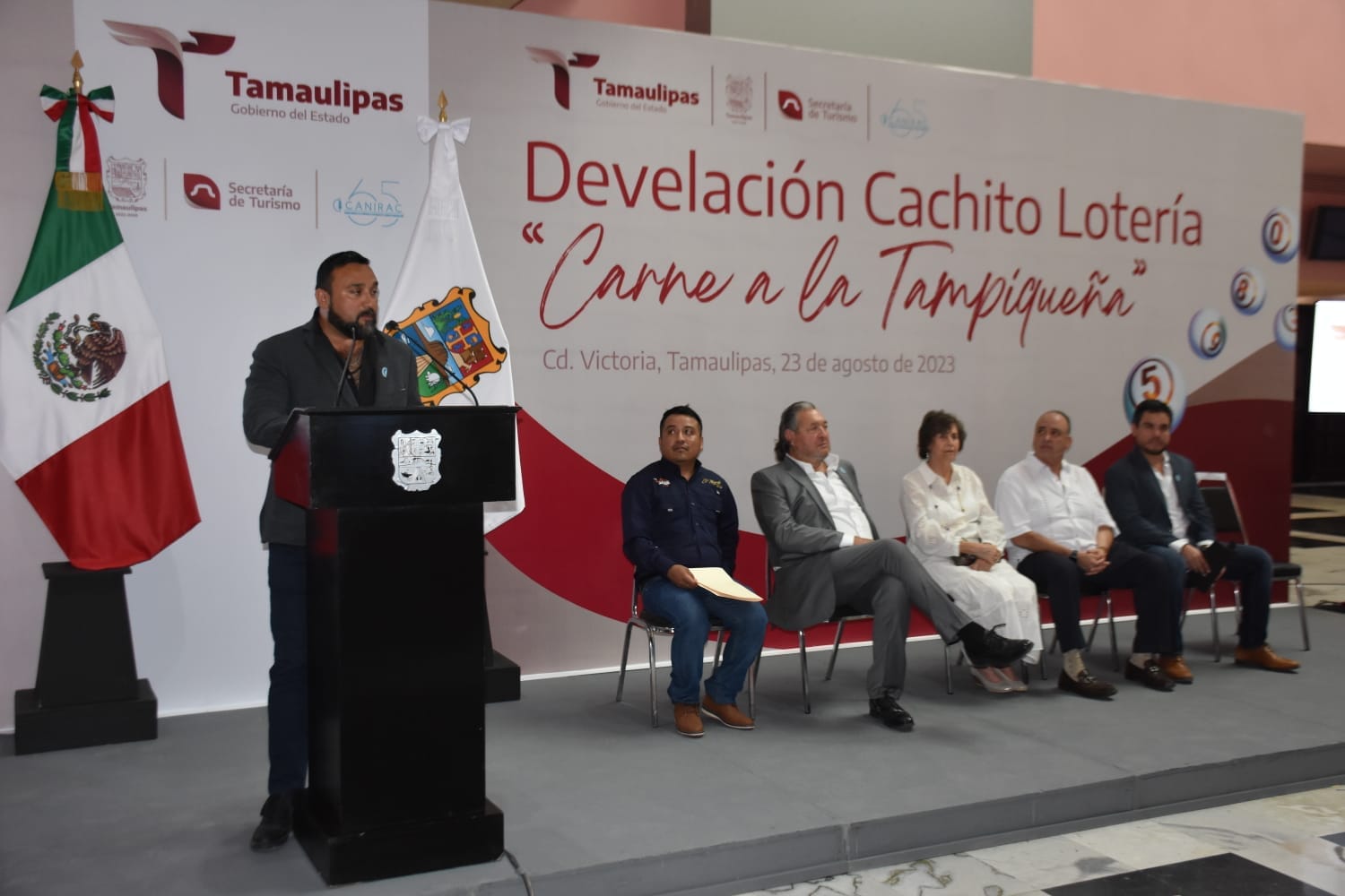 Lotería Nacional plasma en sus billetes platillo emblemático de Tamaulipas