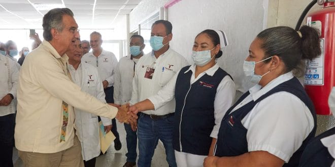 Destina Américo 8 MDP para equipar hospital de San Fernando