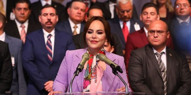 “RESCATAMOS A NUEVO LAREDO Y LO ESTAMOS TRANSFORMANDO”: CARMEN LILIA CANTUROSAS