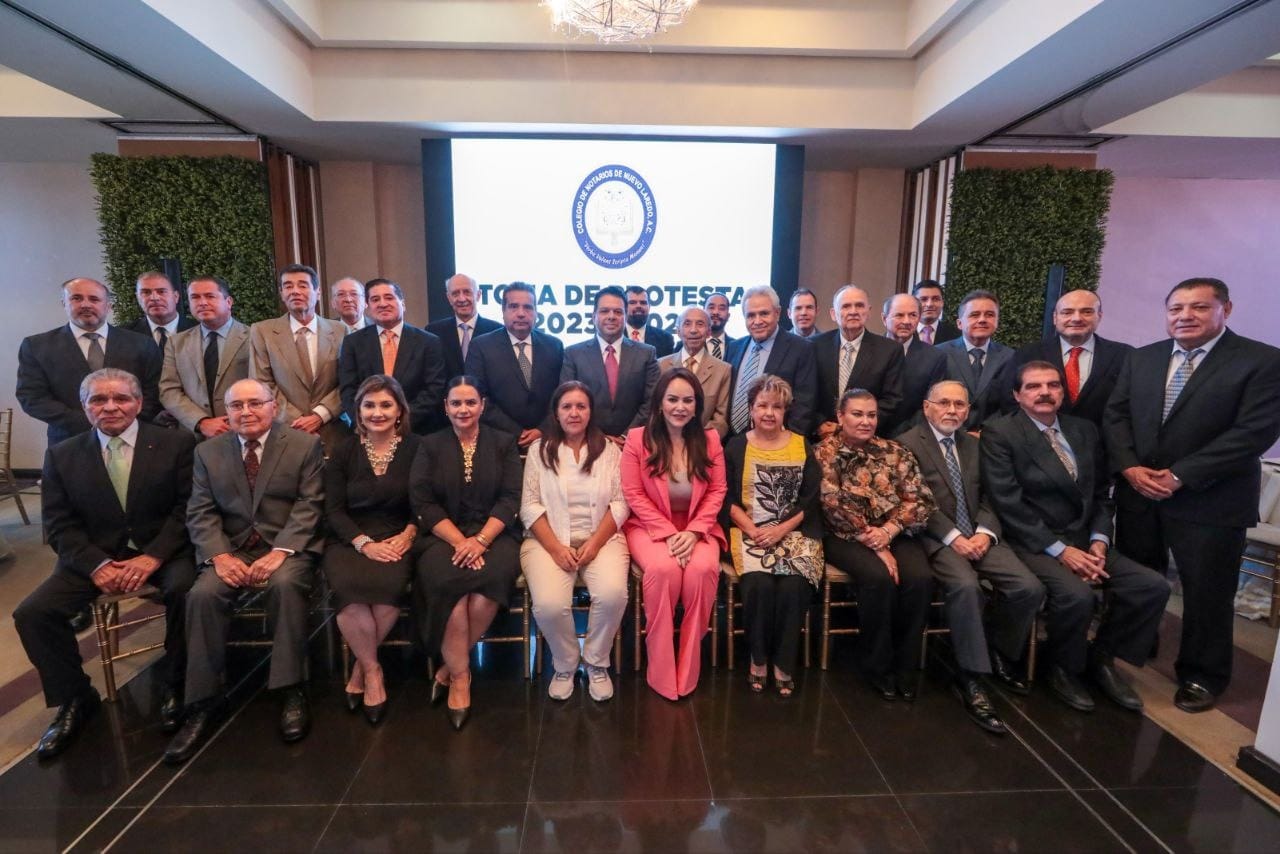 RECONOCE ALCALDESA CANTUROSAS LABOR DE COLEGIO DE NOTARIOS