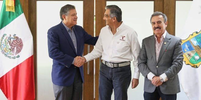 Impulsa Américo alianza estratégica del Puerto del Norte con Texas￼