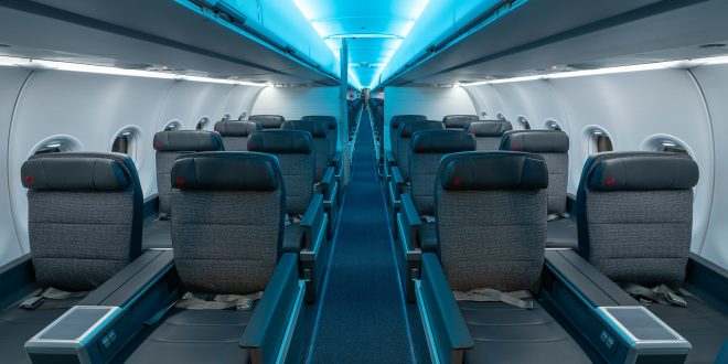 <strong>Presenta Air Canada su primer Airbus A321 actualizado con un interior totalmente nuevo y tecnología de cabina líder en el sector</strong>