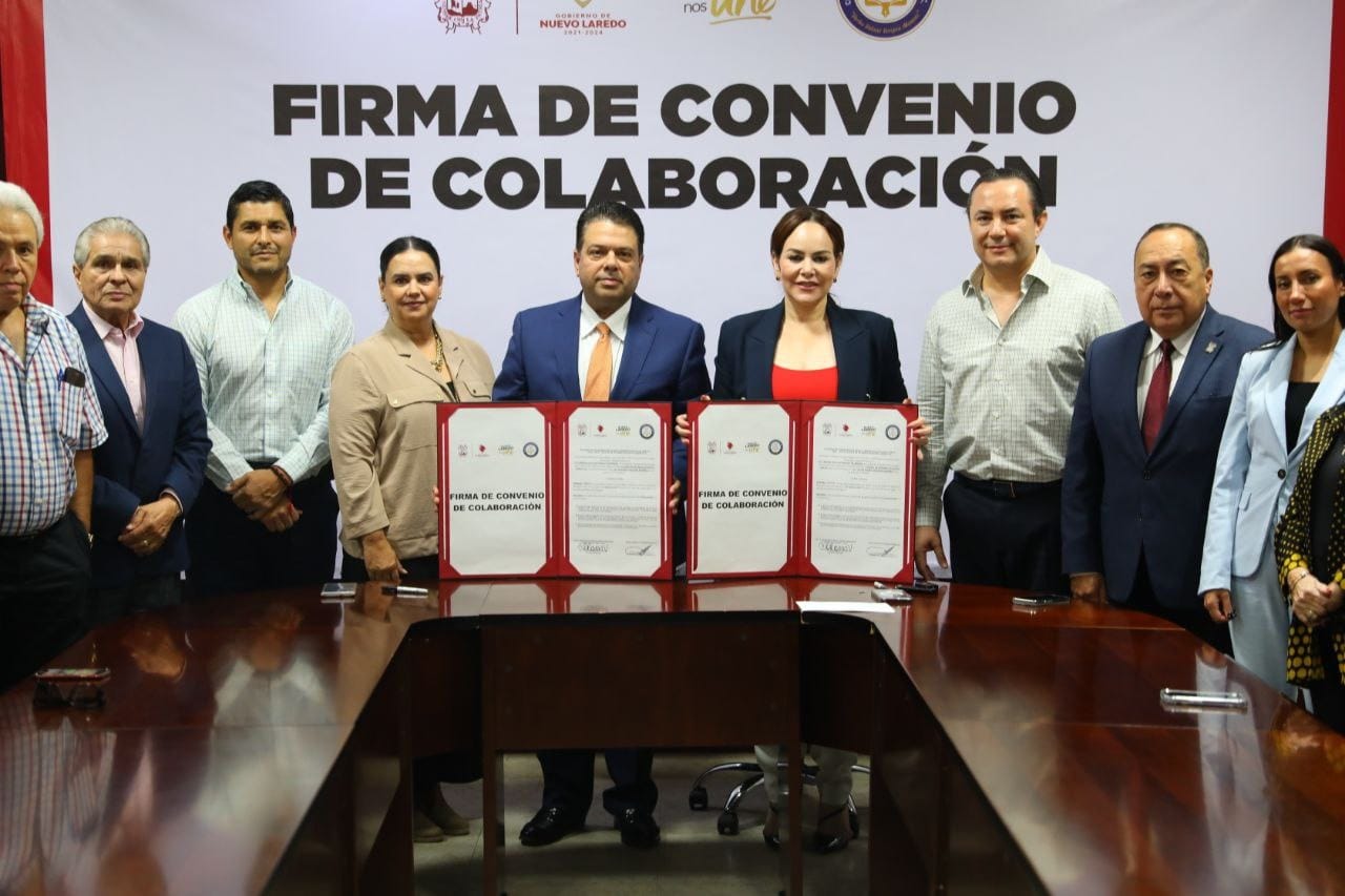 FIRMAN MUNICIPIO Y COLEGIO DE NOTARIOS CONVENIO DE COLABORACIÓN￼