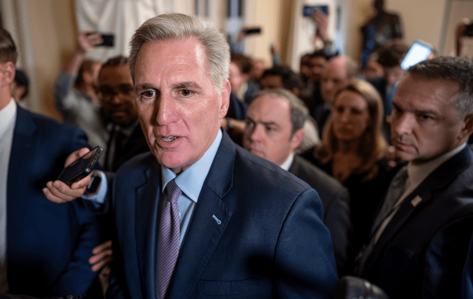McCarthy es destituido como presidente de la Cámara de Representantes de Estados Unidos