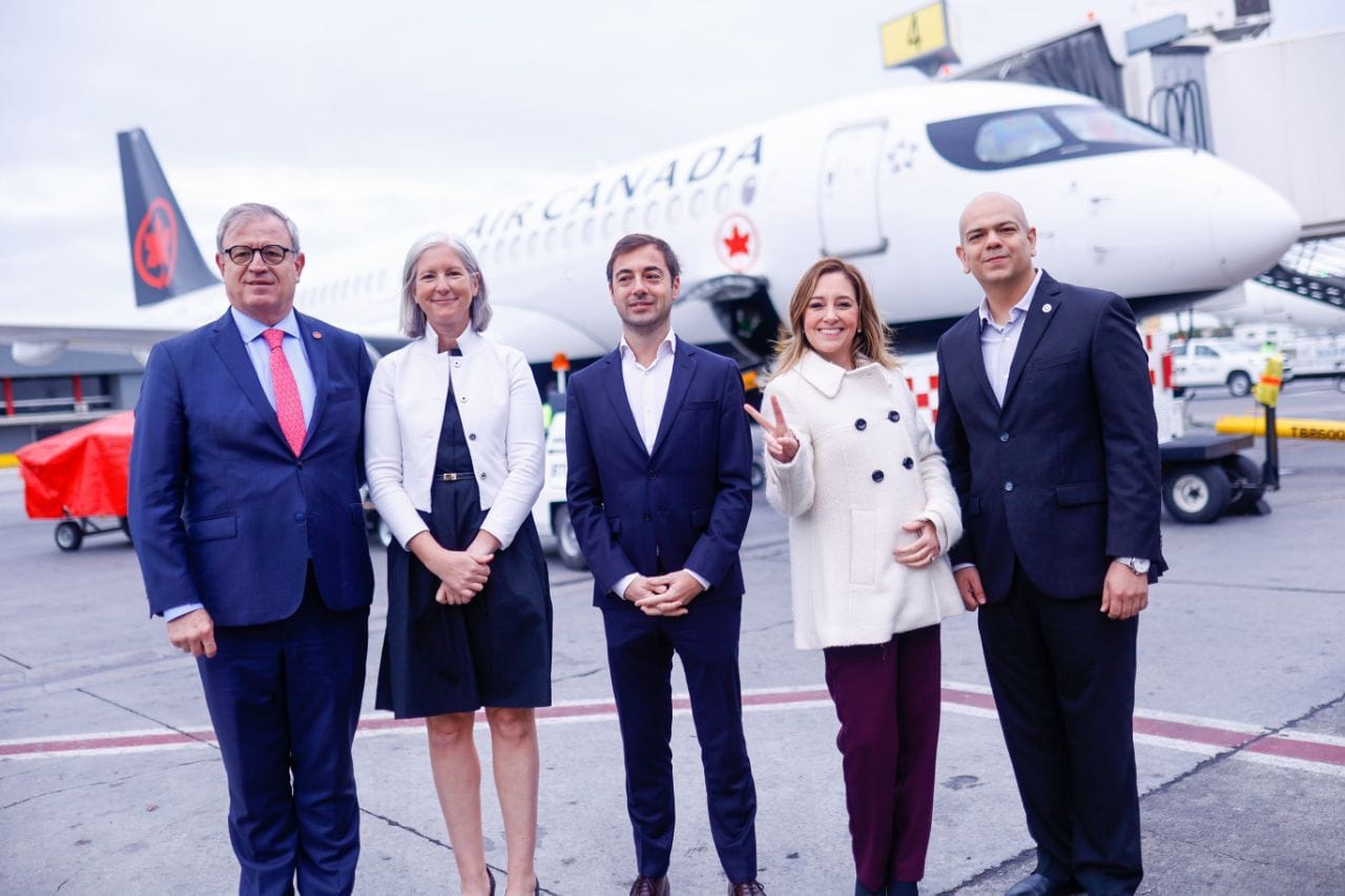 Monterrey más cerca de Canadá con el inicio de operaciones de Air Canadá volando directa a Toronto