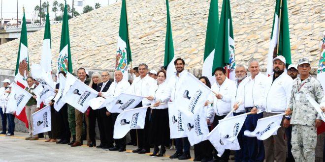 Ponen en marcha gobernador y comisionado del INM, Operativo Héroes Paisanos 2023 en Tamaulipas