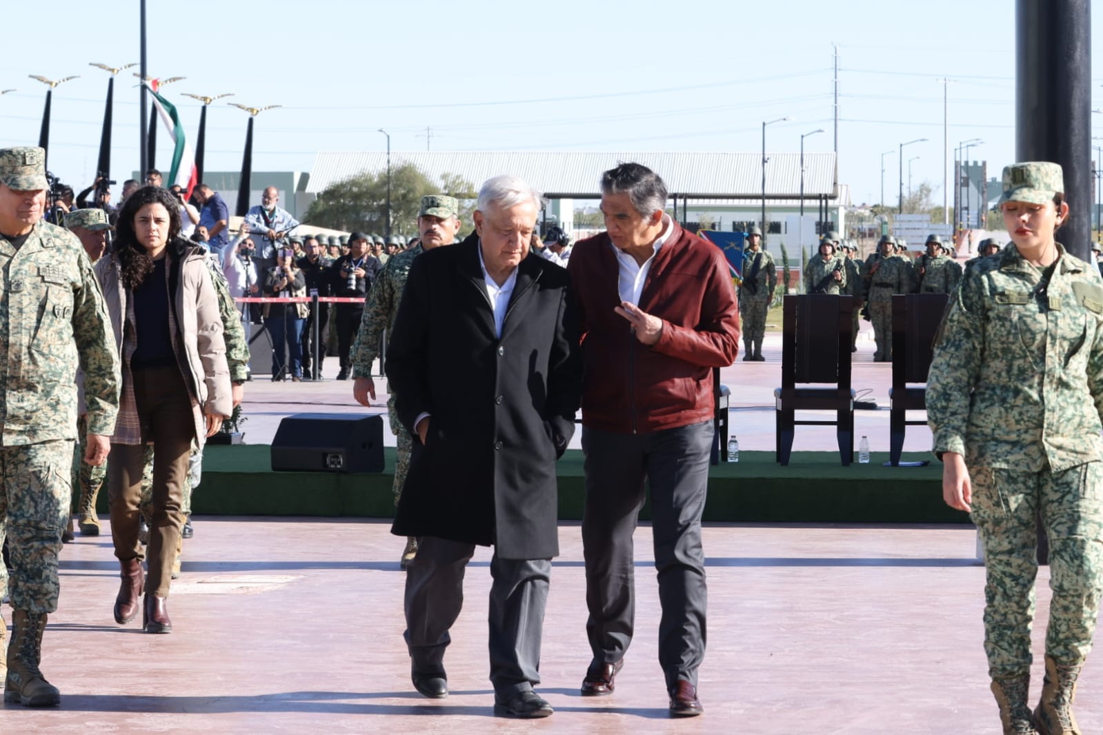 Acepta López Obrador invitación al informe del gobernador Américo Villarreal￼