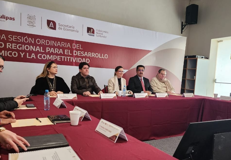 Realizan en Tampico 2a. Sesión del Consejo Regional para el Desarrollo Económico y la Competitividad Región Sur