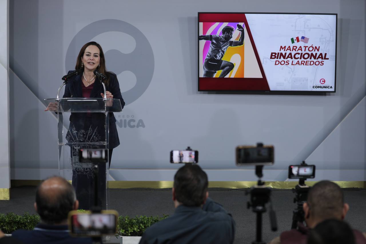 INVITA ALCALDESA CARMEN LILIA CANTUROSAS A INSCRIBIRSE A PRIMER MARATÓN BINACIONAL