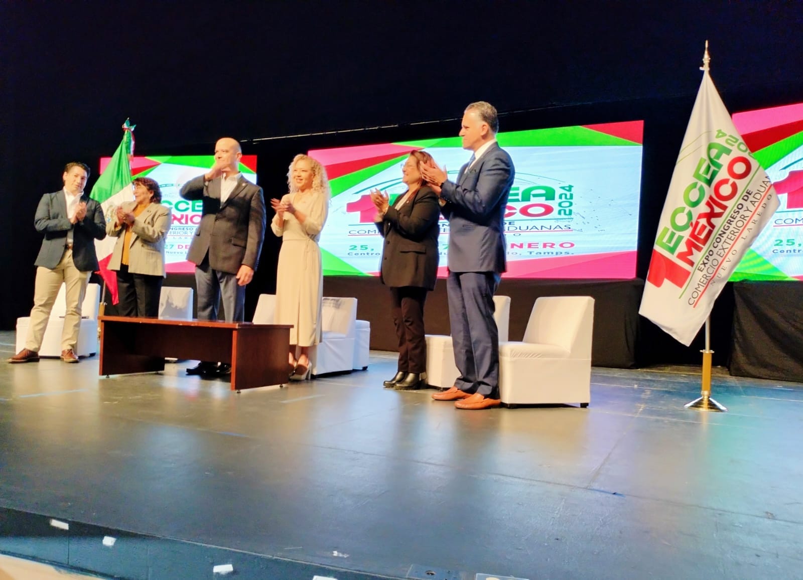 Realizan congreso de comercio exterior en Nuevo Laredo