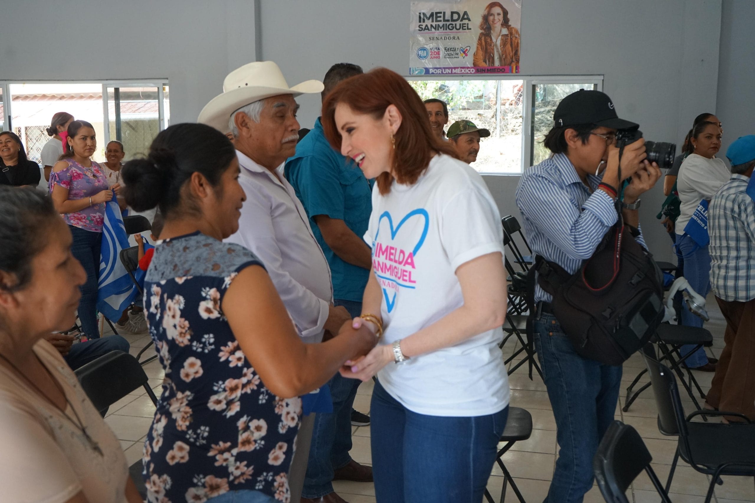 Promete Imelda Sanmiguel mayor apoyo para tamaulipecos