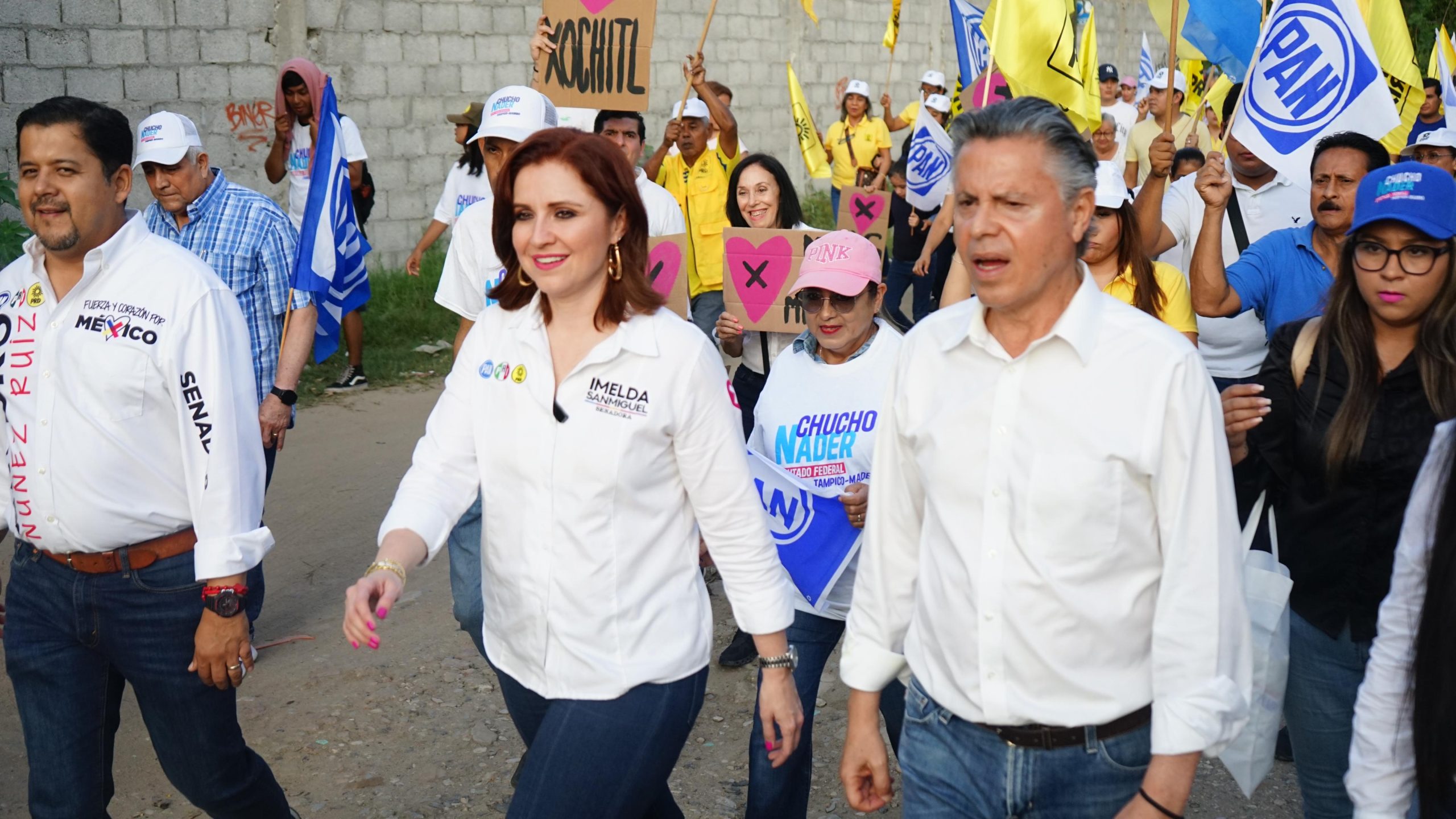 Llega Imelda Sanmiguel a Tampico