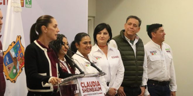 En Tamaulipas nos vamos a llevar todo hasta el tercer Senador o Senadora: Claudia Sheinbaum