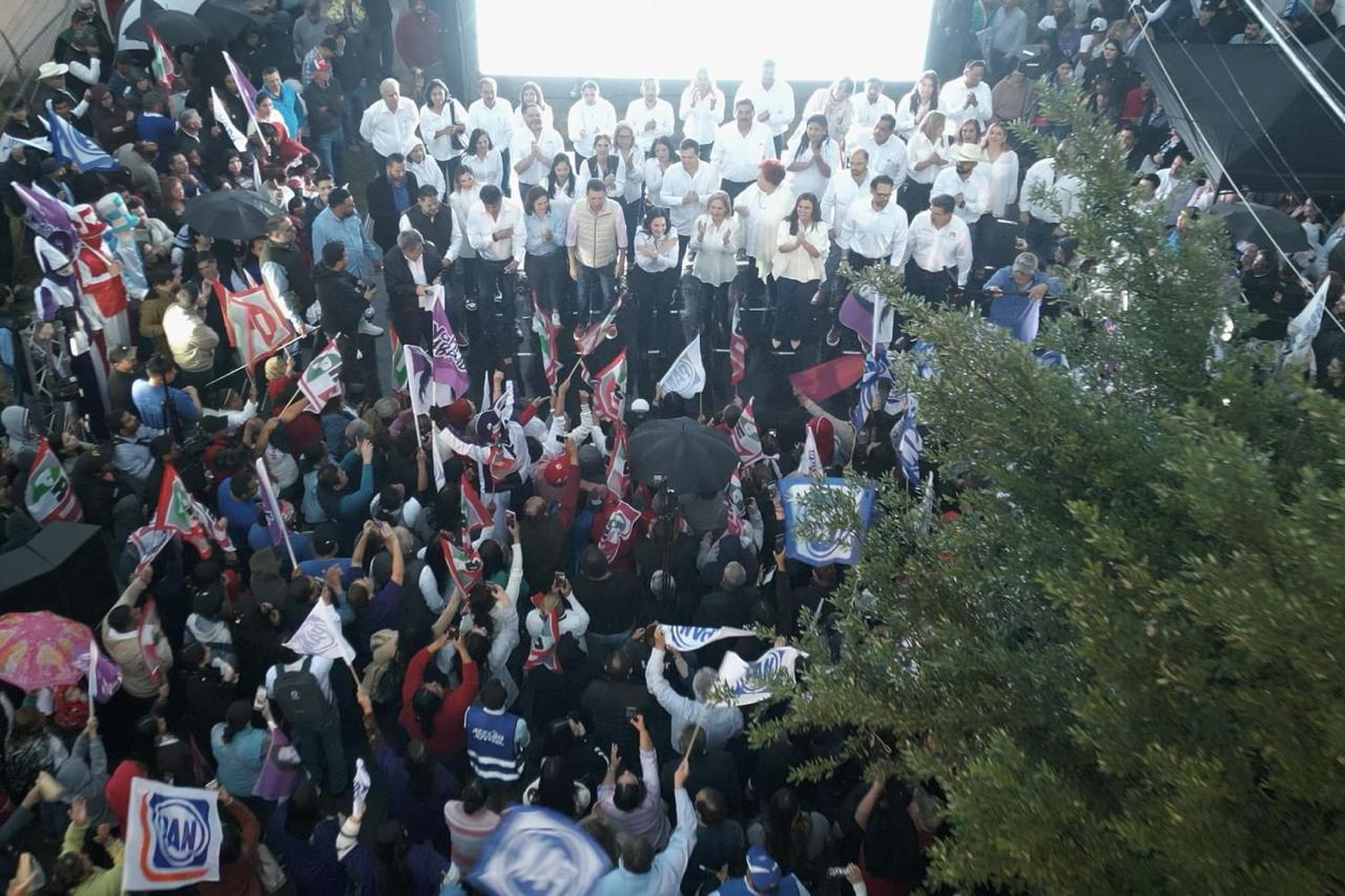 Complace a la ciudadanía las candidaturas de la Alianza PAN PRI