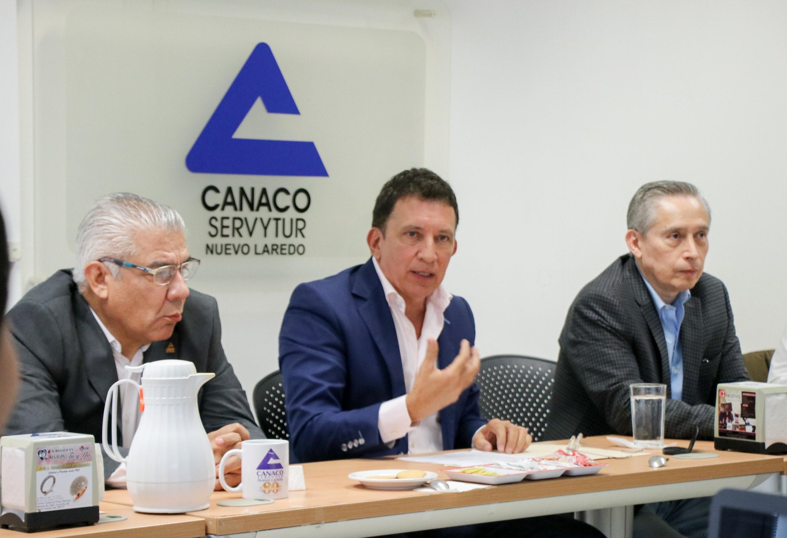 Manuel Canales Bermea se comprometió a ser la voz de CANACO en el congreso federal y  trabajar de la mano con las organizaciones de la sociedad civil para impulsar el desarrollo de Nuevo Laredo