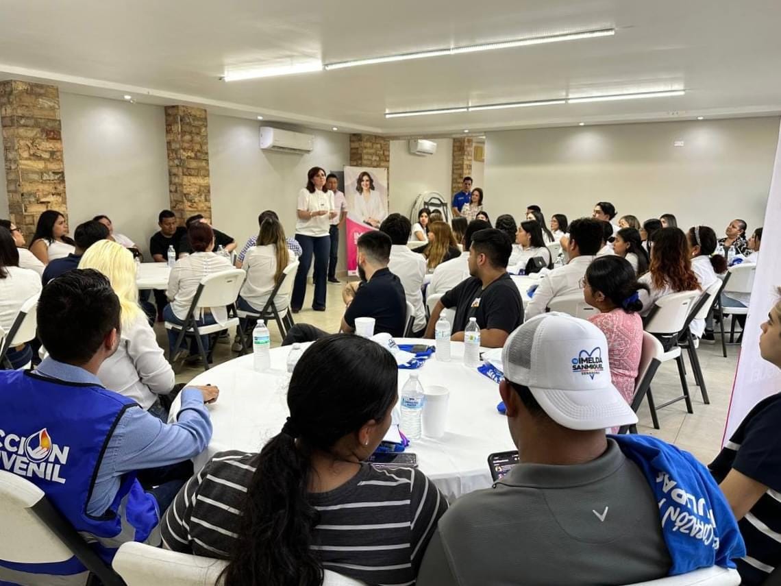 Muestra Imelda Sanmiguel fuerte compromiso con los jóvenes