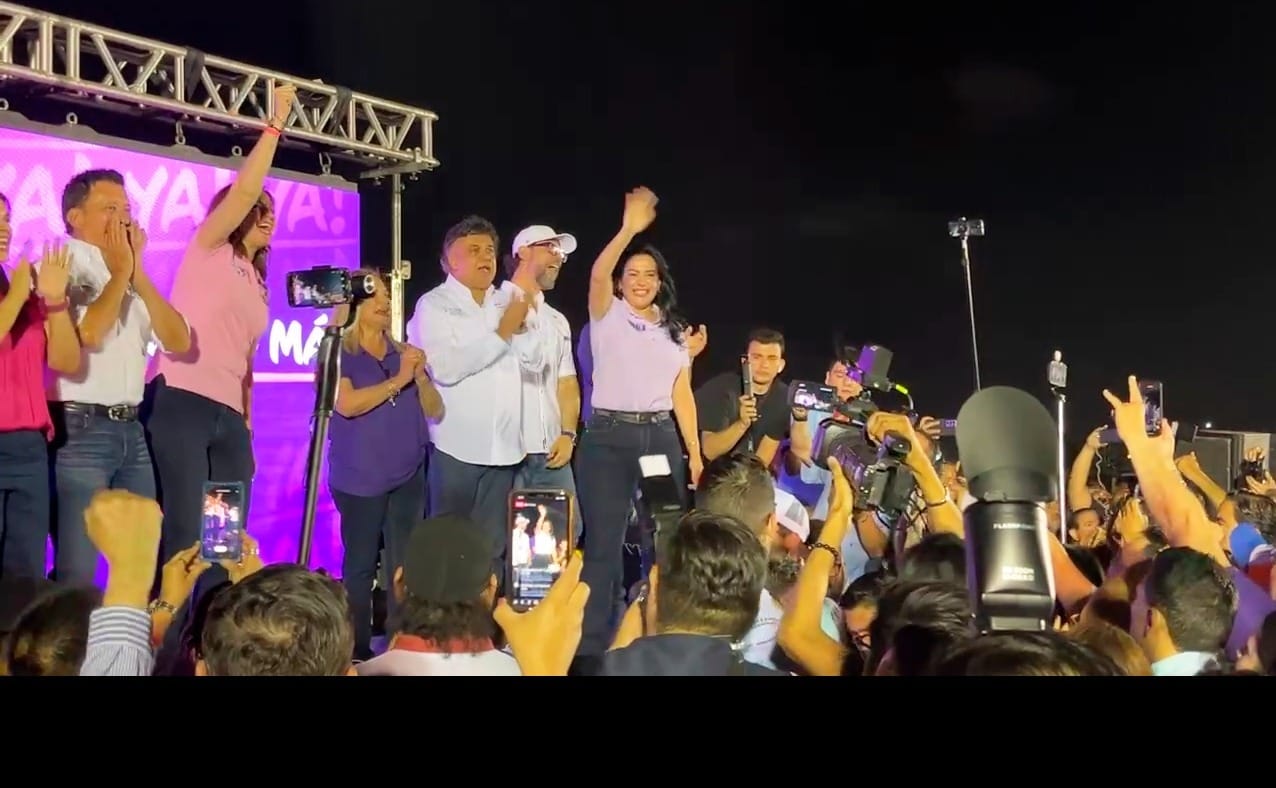 Yahleel Abdala Carmona inicia su campaña en Nuevo Laredo con un llamado a la unidad y la esperanza
