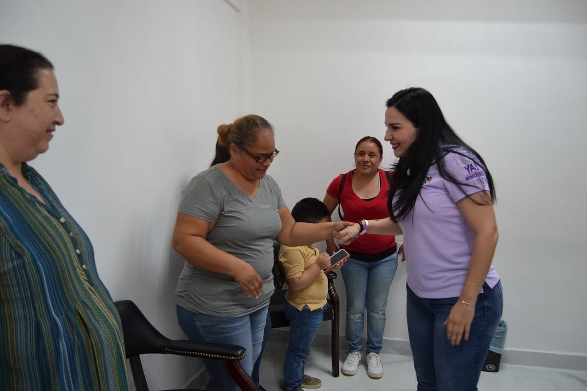 INAUGURA YAHLEEL ABDALA UNIDAD MÉDICA QUE ATIENDE A LOS MÁS NECESITADOS