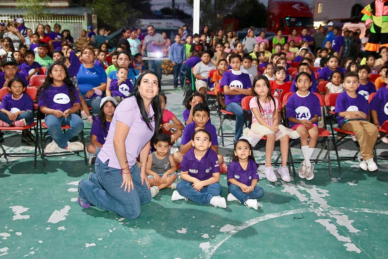 Celebra Yahleel Abdala a los niños de Nuevo Laredo