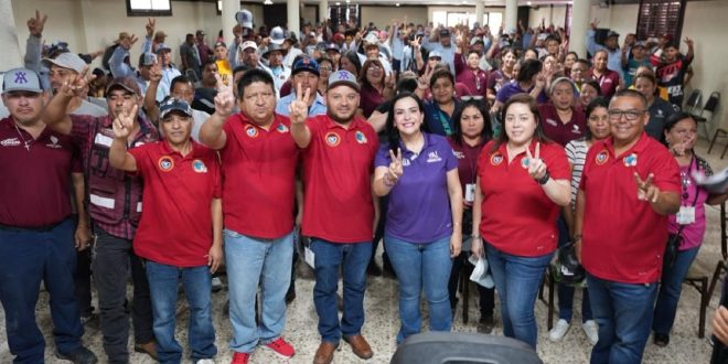 Desesperación en la campaña de Carmen Lilia Canturosas: Trabajadores municipales apoyan a su contrincante
