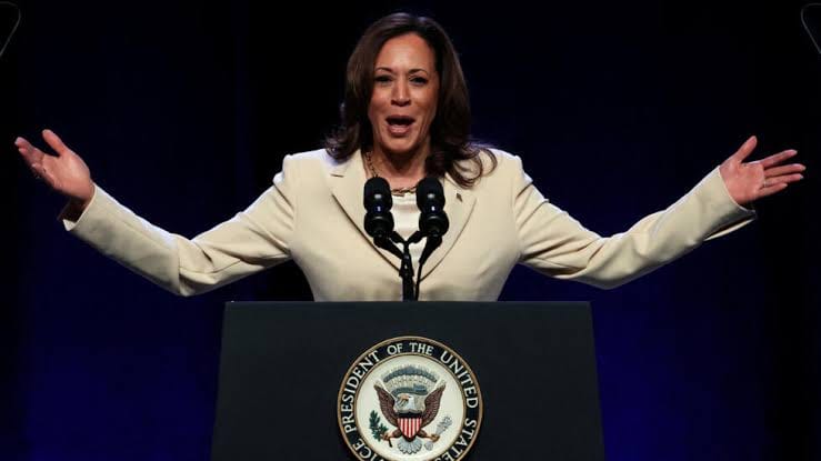 Asegura Kamala Harris candidatura democrata