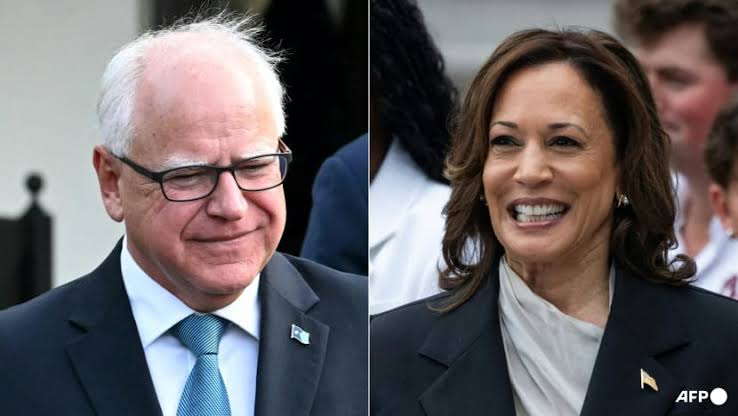Van Kamala y Walz por la presidencia