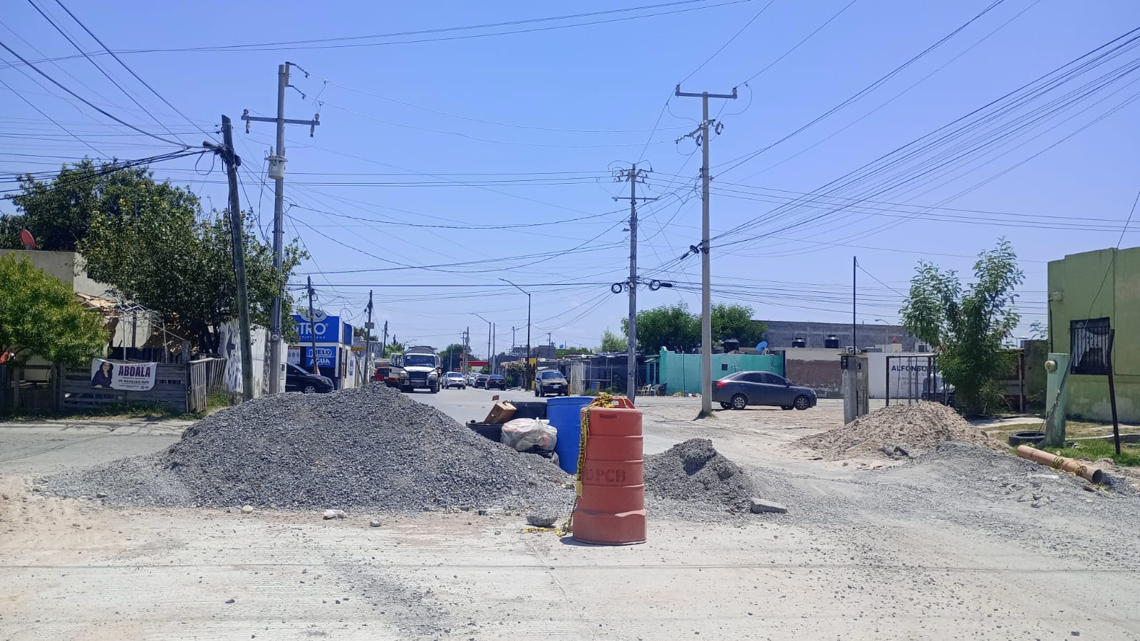 Afectan Obras públicas de mala calidad a neolaredenses