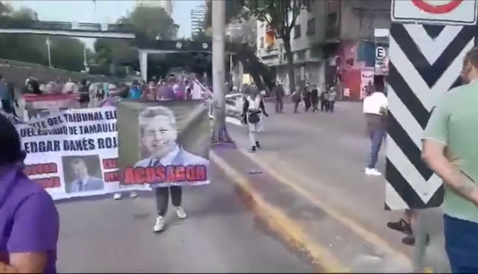 Protestas en CDMX contra Edgar Danés Rojas: Acusado de acoso sexual, corrupción y conflicto de intereses