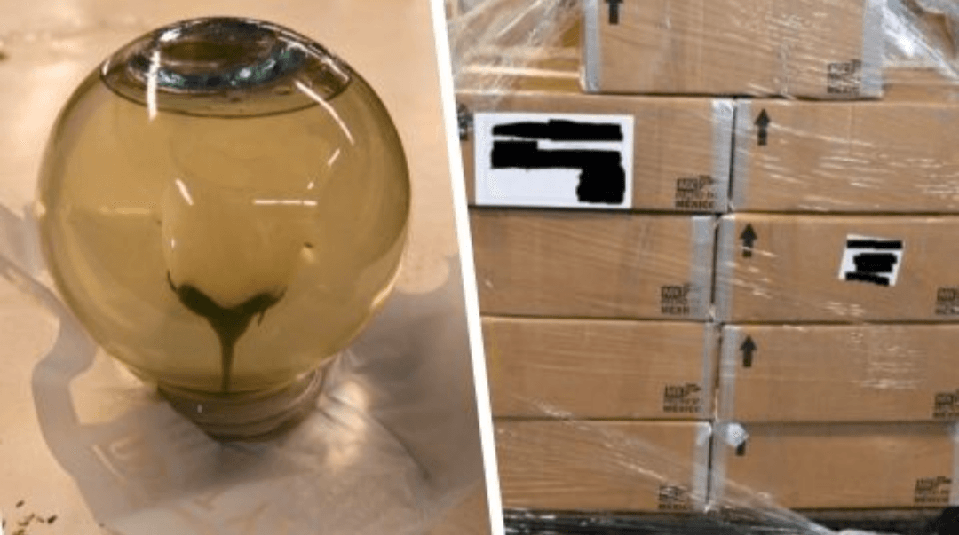 Decomisan metanfetamina en Laredo, Texas