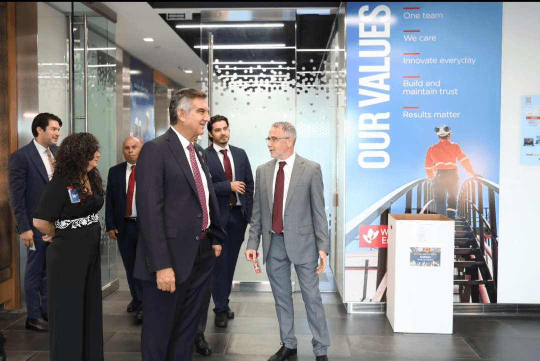 Fortalecen gobernador Américo Villarreal y Woodside Energy acuerdos para bienestar social