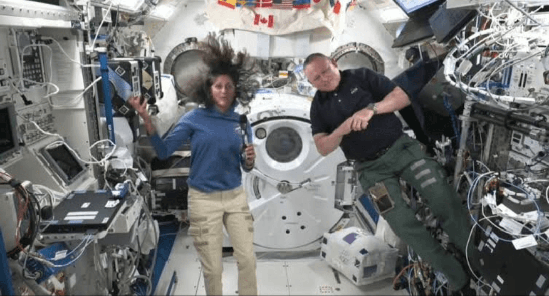 Iban al espacio una semana estarán ocho meses