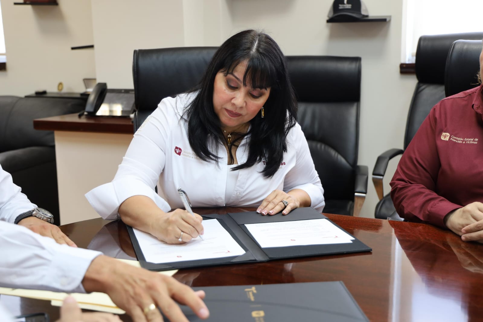 Firman convenio para brindar apoyo a víctimas en Tamaulipas