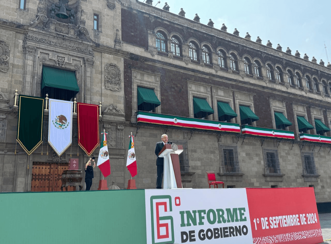 Da AMLO último Informe de Gobierno