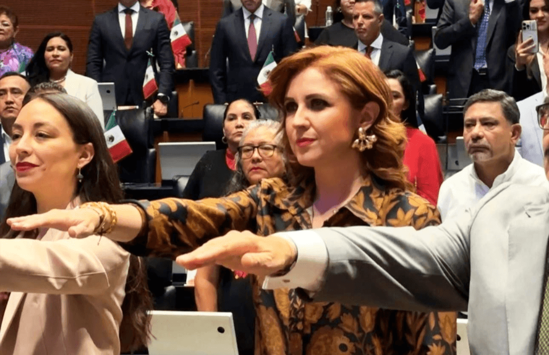 Es Senadora Imelda Sanmiguel miembro de la Mesa Directiva en Cámara Alta