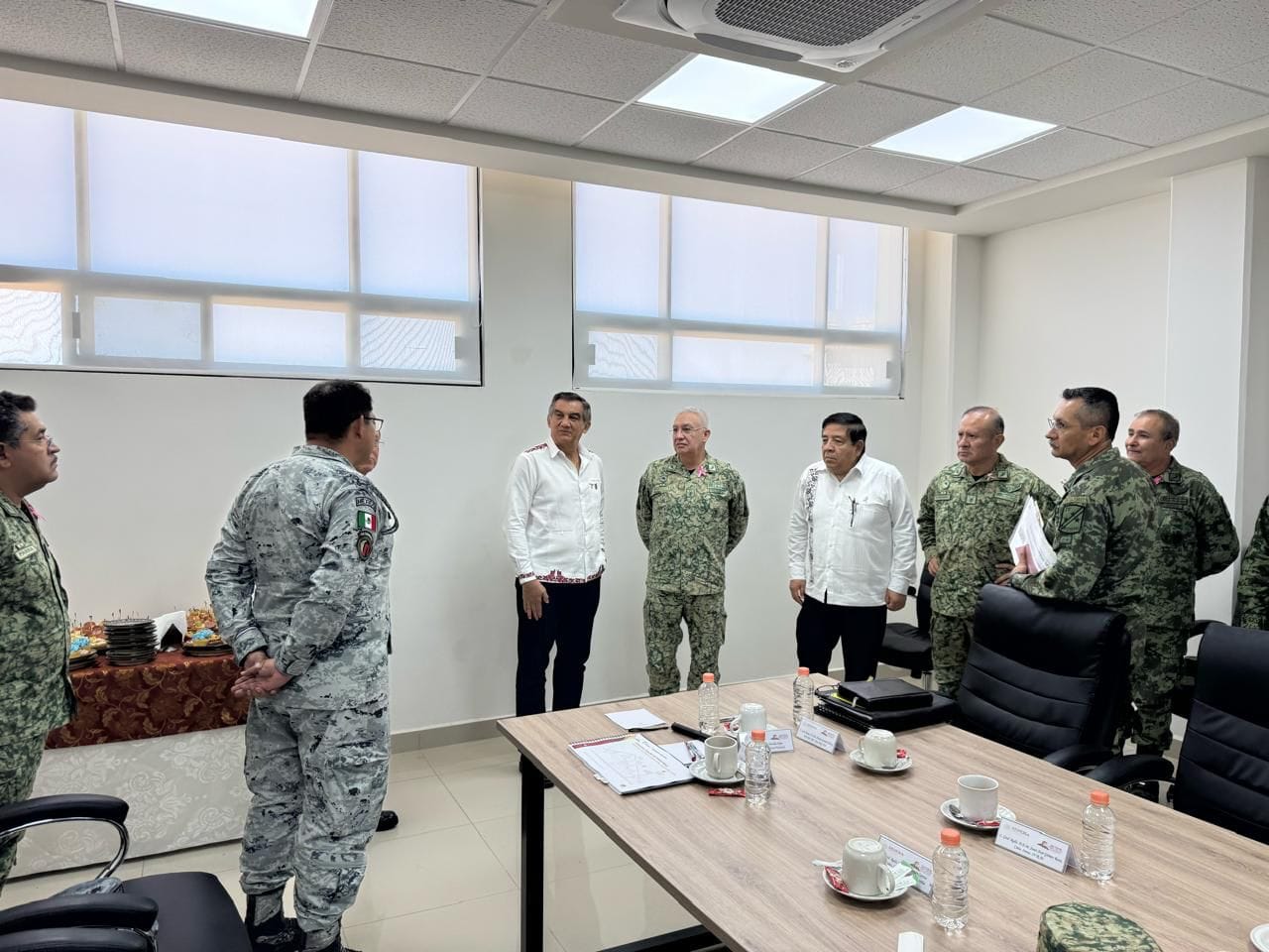 Supervisan Sedena y gobernador avance de Agencia Nacional de Aduanas en Nuevo Laredo