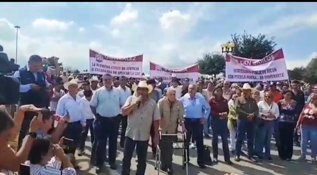 Mega manifestación en la capital para apoyar Reforma Judicial