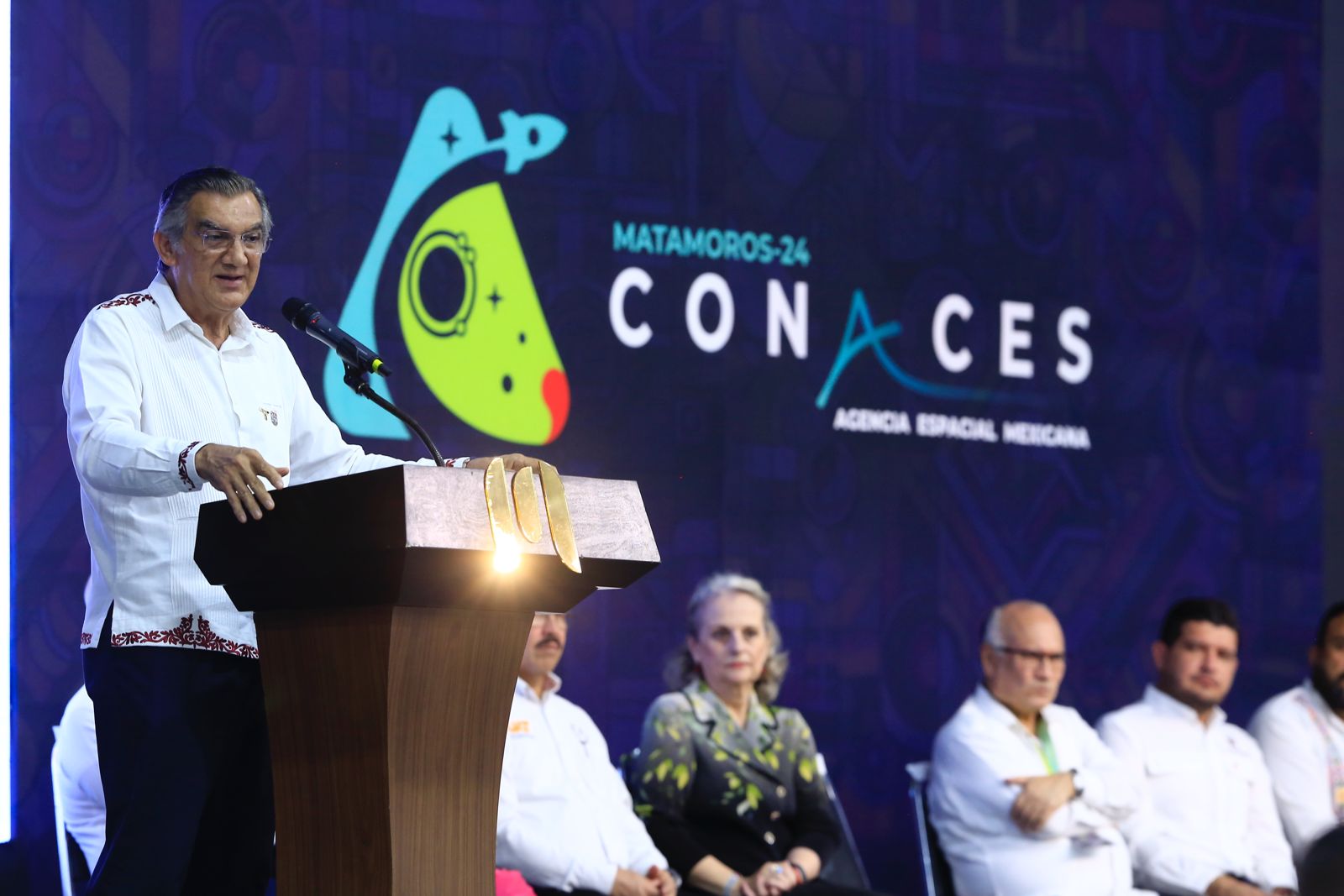 Inaugura gobernador Américo Villarreal Congreso Nacional de Actividades Espaciales 2024