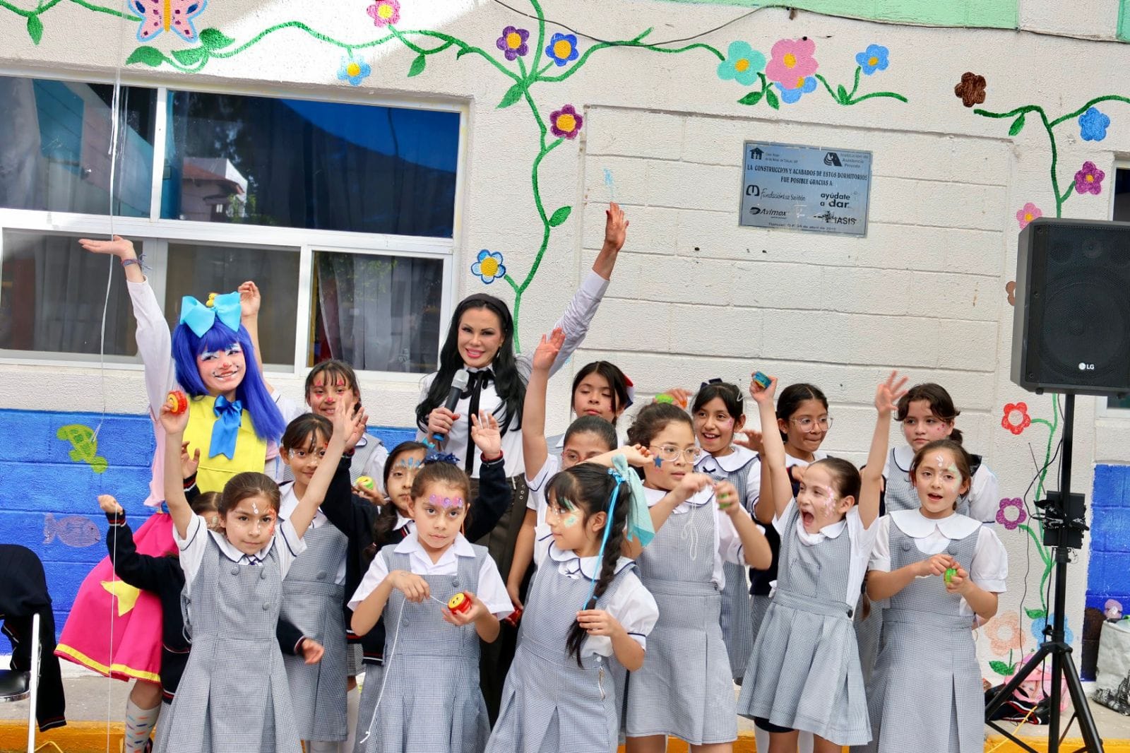 Fundación Giselle Arellano visita casa hogar “Niñas de Tláhuac”.