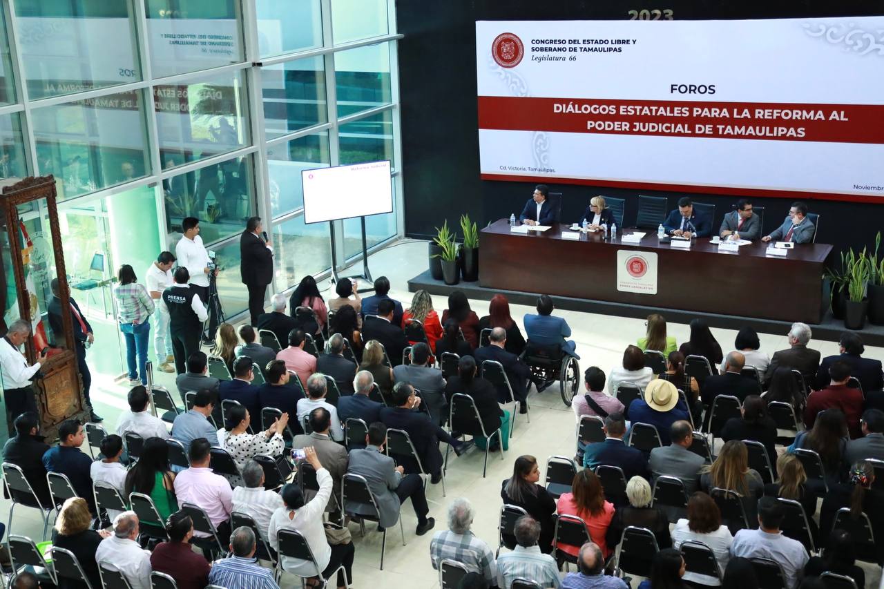 Concluye Congreso foros para la reforma al Poder Judicial de Tamaulipas