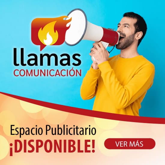 llamas comunicacion espacio publicitario disponible