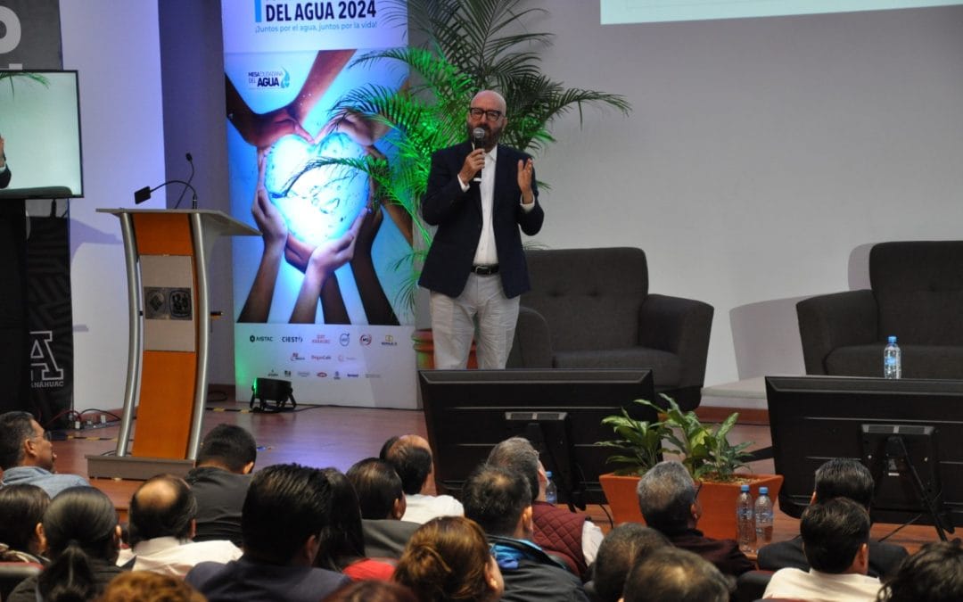 Participa secretario de Recursos Hidráulicos en 1er Foro Metropolitano del Agua 2024