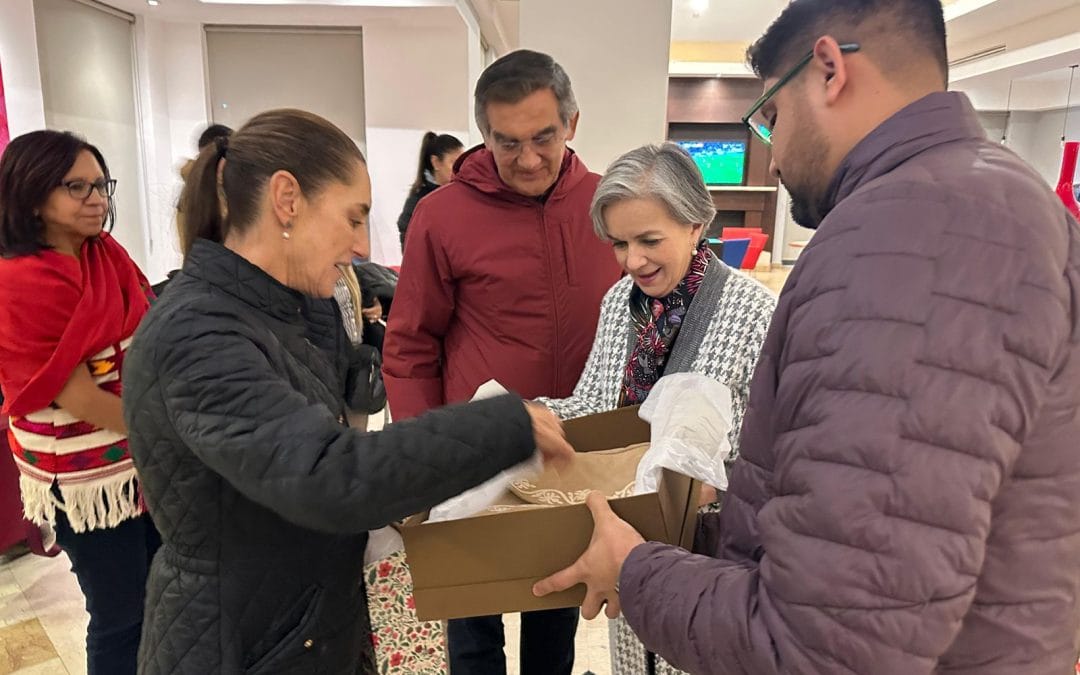 Llega presidenta Sheinbaum a Nuevo Laredo